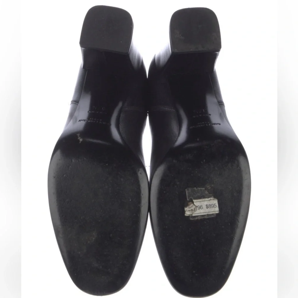 Saint Laurent Black leather booties , Chelsea ankle boots - Picture 3 of 4
